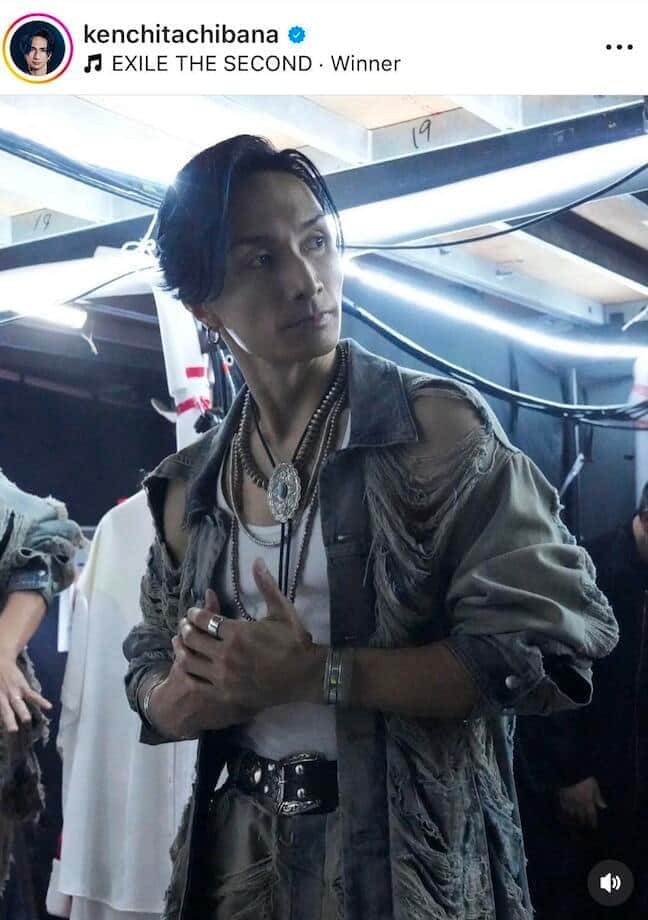 「肩の筋肉がヤバい」EXILE橘ケンチ、入浴中ムキムキ筋肉を披露　「ただならぬ色気が」ファン大興奮