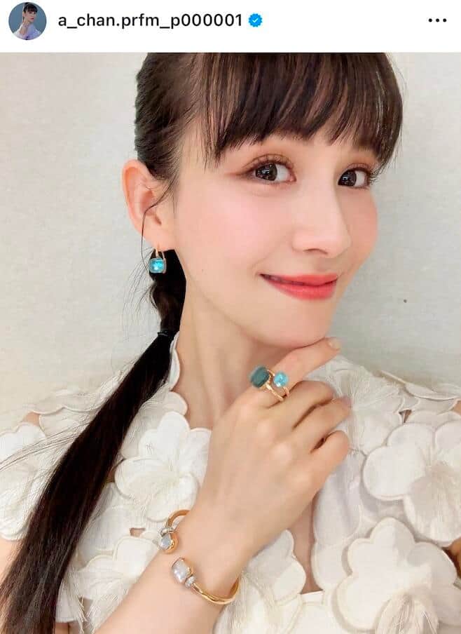 あ～ちゃんのインスタグラム（＠a_chan.prfm_p000001）より