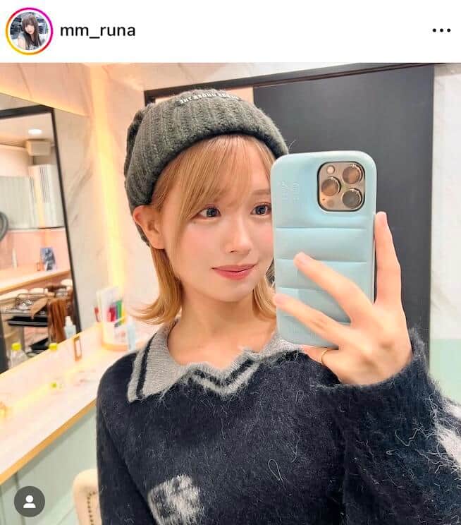 るなさんのインスタグラム（＠mm_runa）より
