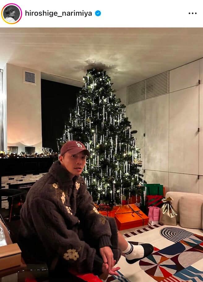 成宮寛貴さん（平宮博重さん）のインスタグラム（＠hiroshige_narimiya）より
