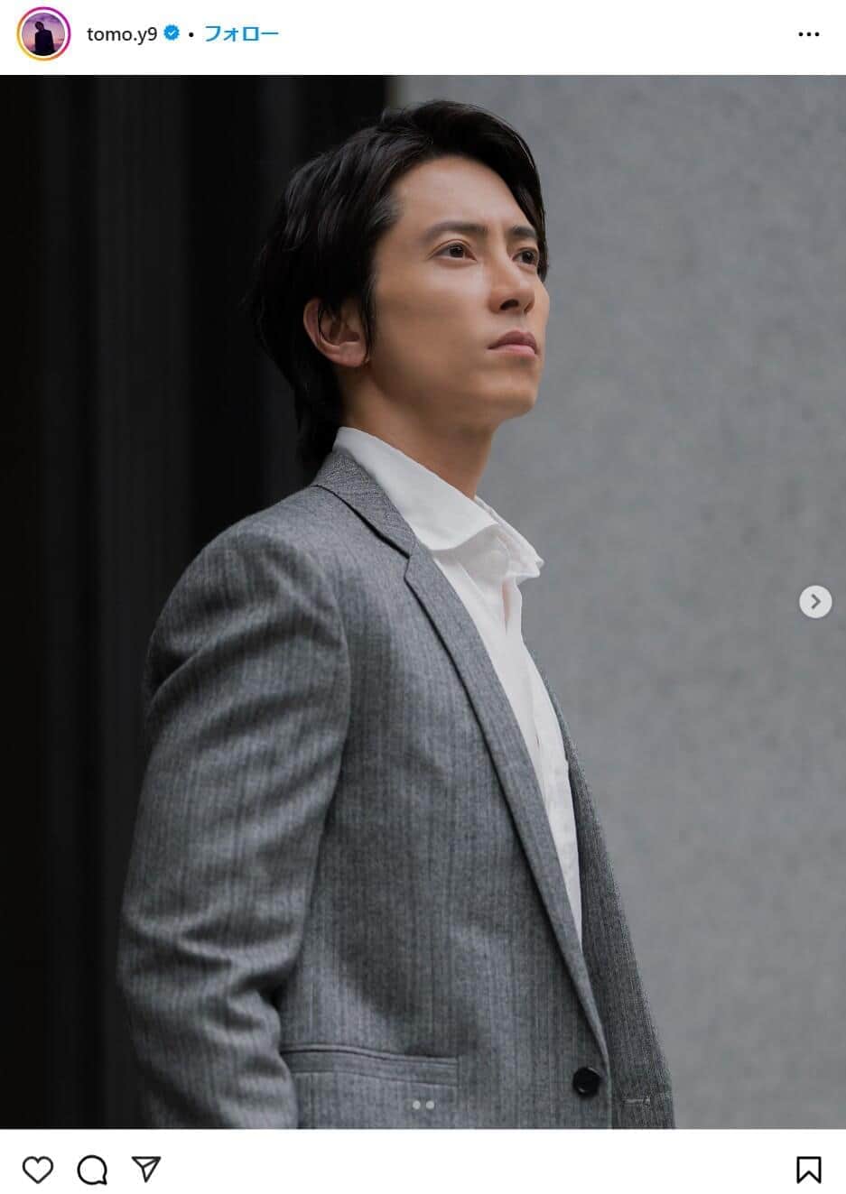 山下智久さんのインスタグラムより（tomo.y9）