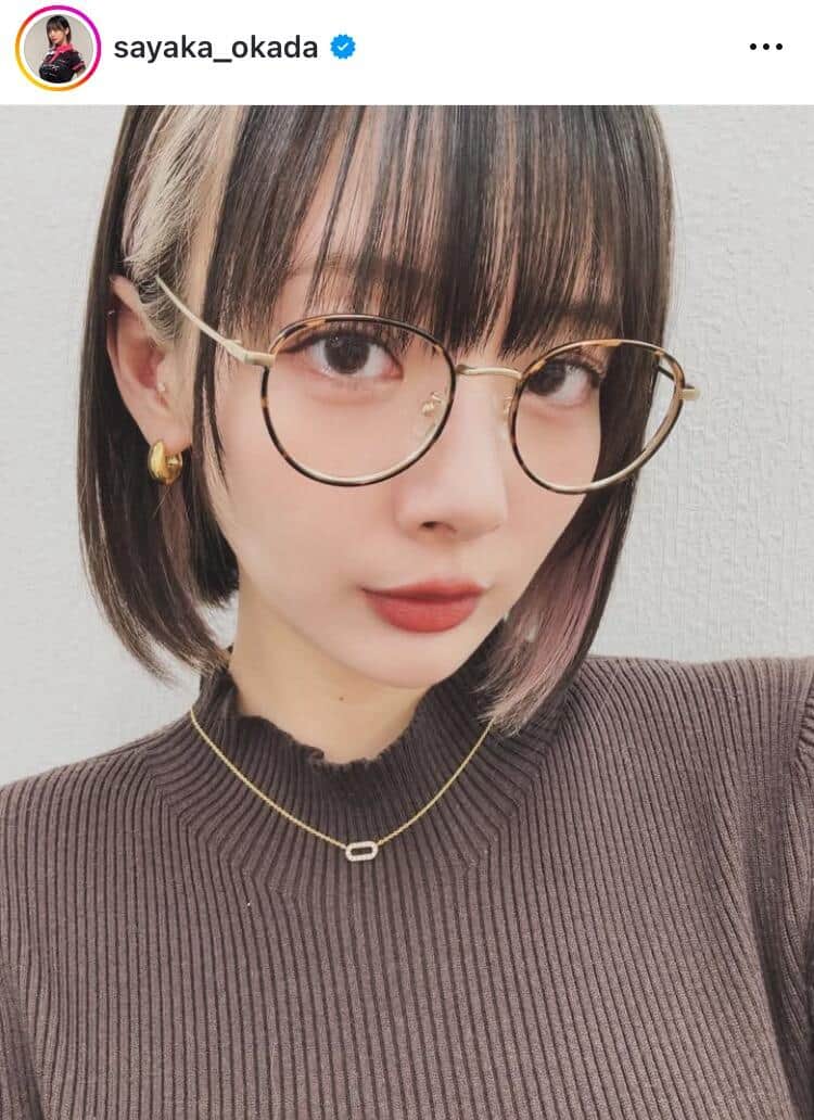 岡田紗佳さんのインスタグラム（＠sayaka_okada）より