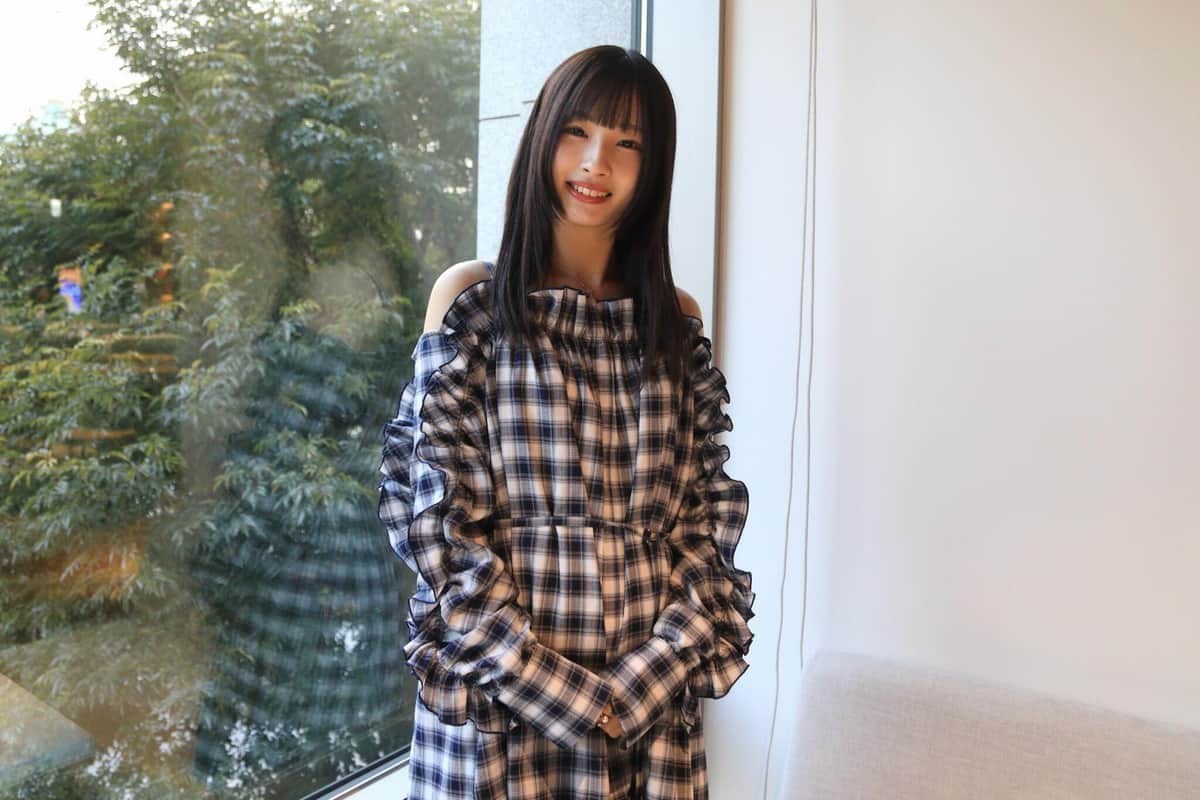 J-CASTニュースの取材に応じる沖侑果さん