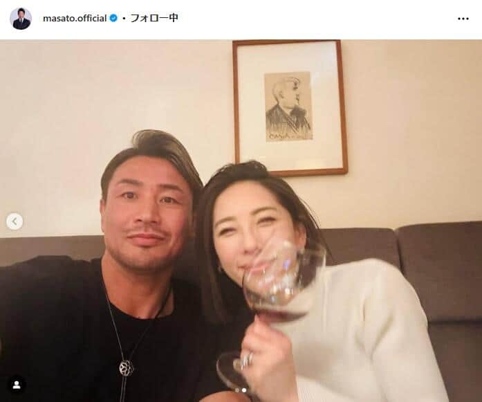 魔裟斗さんのインスタグラム（＠masato.official）より
