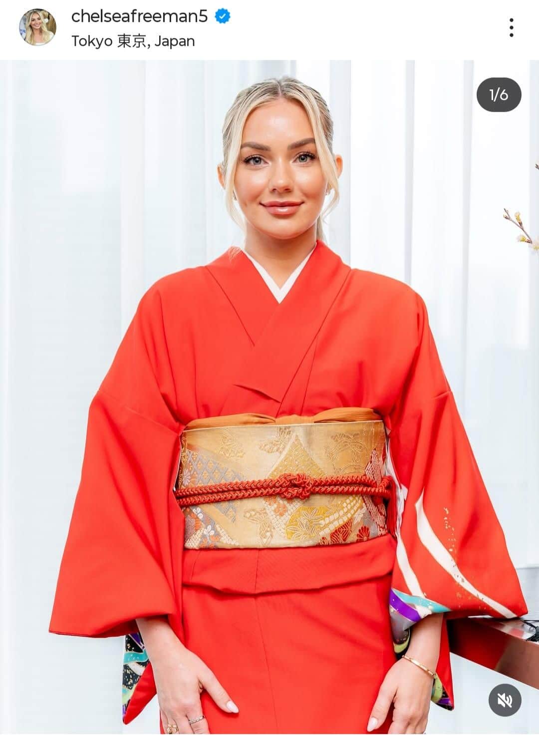 チェルシー・フリーマンさんのインスタグラム（＠chelseafreeman5）より