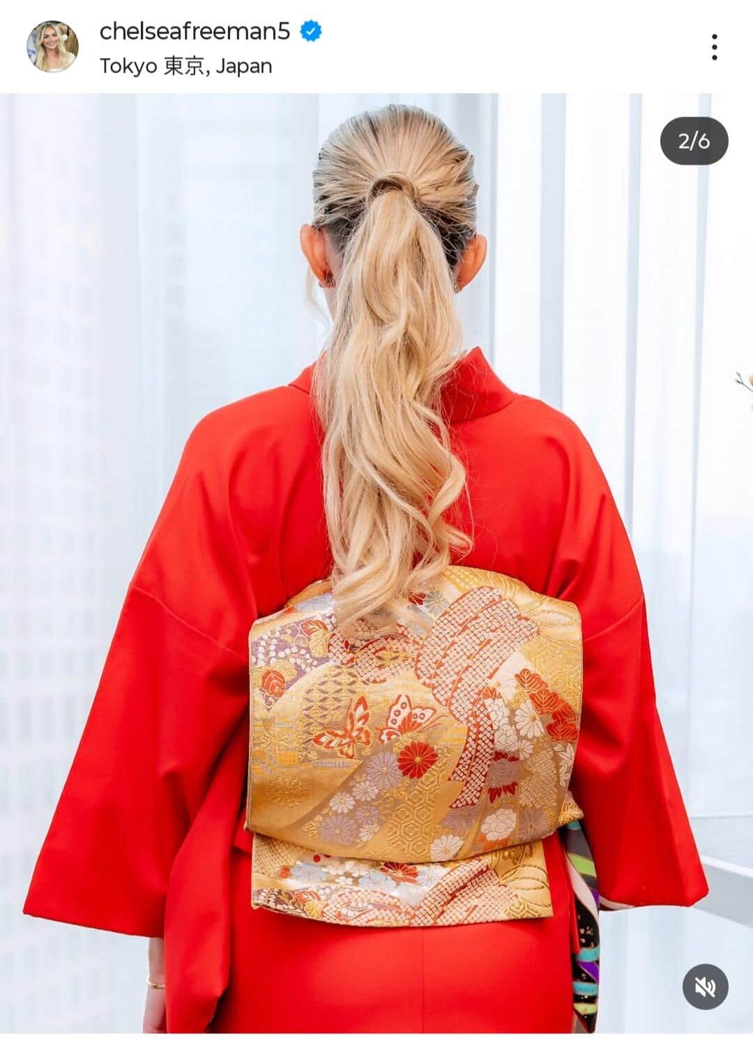 チェルシー・フリーマンさんのインスタグラム（＠chelseafreeman5）より