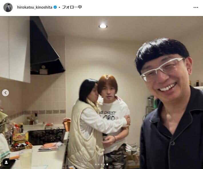 木下博勝氏のインスタグラム（＠hirokatsu_kinoshita）より