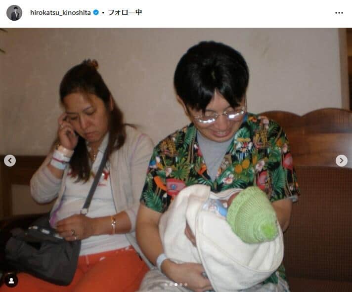 木下博勝氏のインスタグラム（＠hirokatsu_kinoshita）より