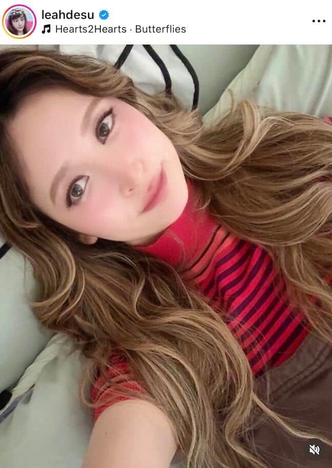 リア・ディゾンさんのインスタグラム（＠eahdesu）より