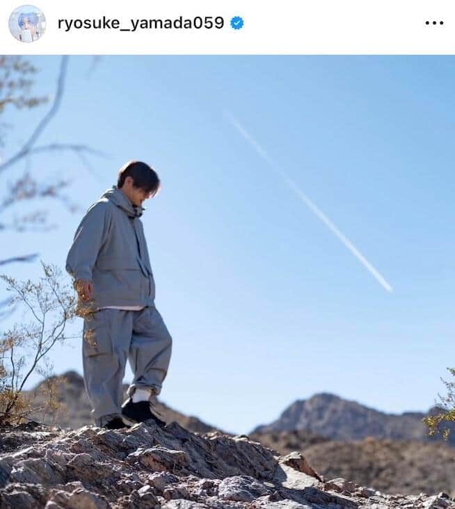 山田涼介さんのインスタグラム（＠ryosuke_yamada059）より