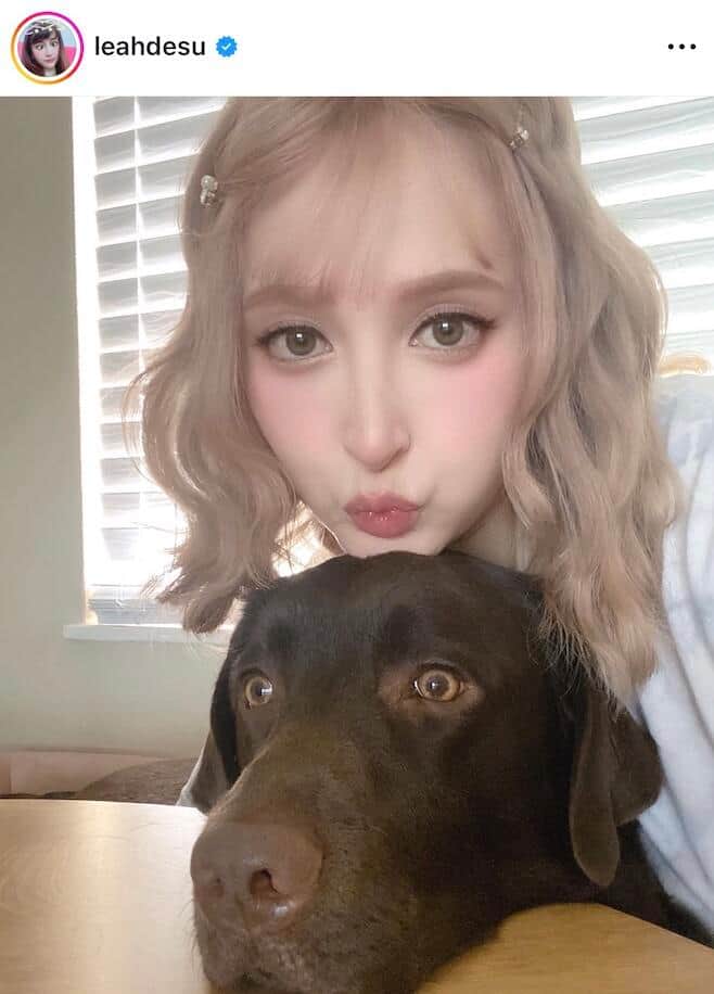 リア・ディゾンさんのインスタグラム（＠eahdesu）より