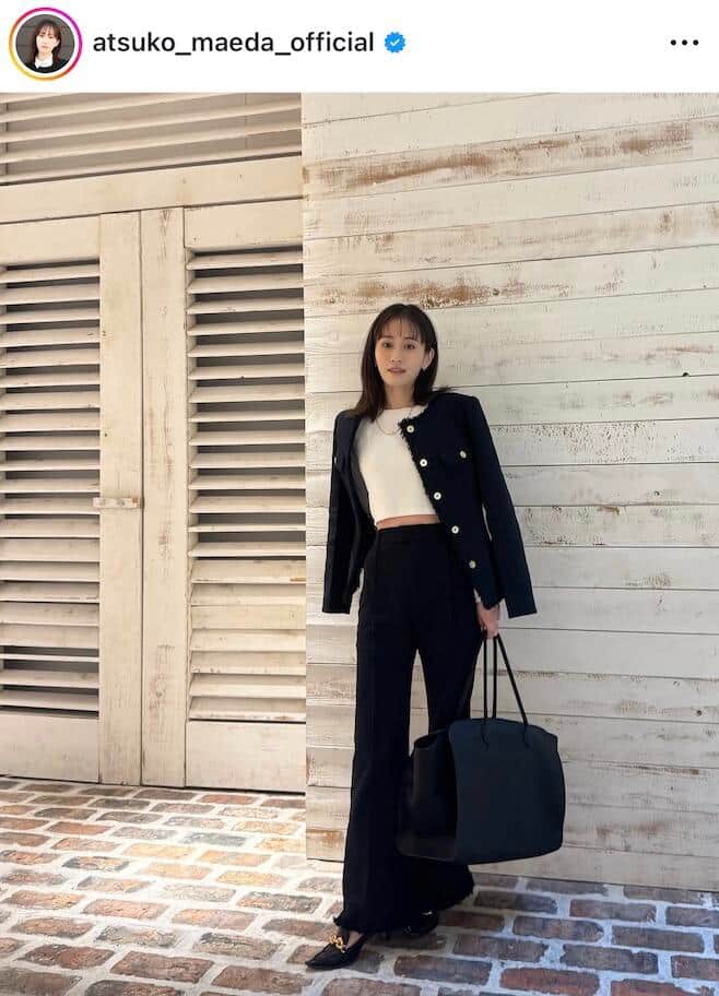 前田敦子さんのインスタグラム（＠atsuko_maeda_official）より