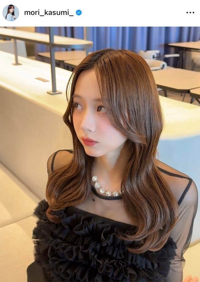森香澄さんのインスタグラム（＠mori_kasumi_）より