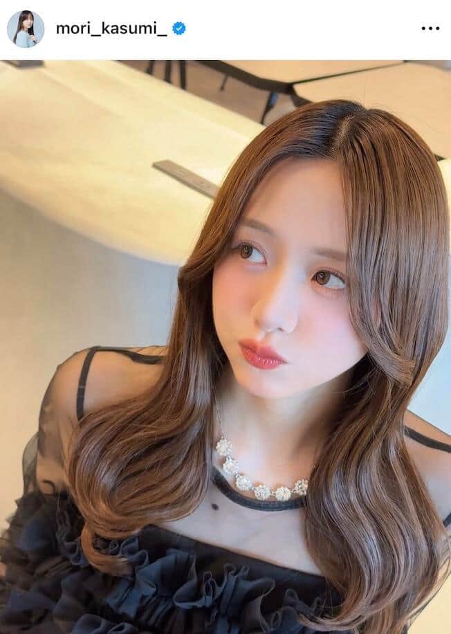 森香澄さんのインスタグラム（＠mori_kasumi_）より