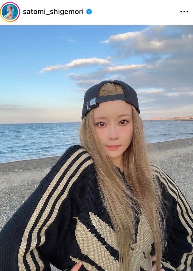 重盛さと美さんのインスタグラム（＠satomi_shigemori）より