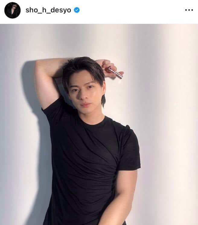 平野紫耀さんのインスタグラム（＠sho_h_desyo）より