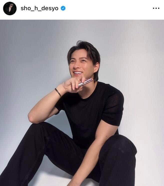 平野紫耀さんのインスタグラム（＠sho_h_desyo）より