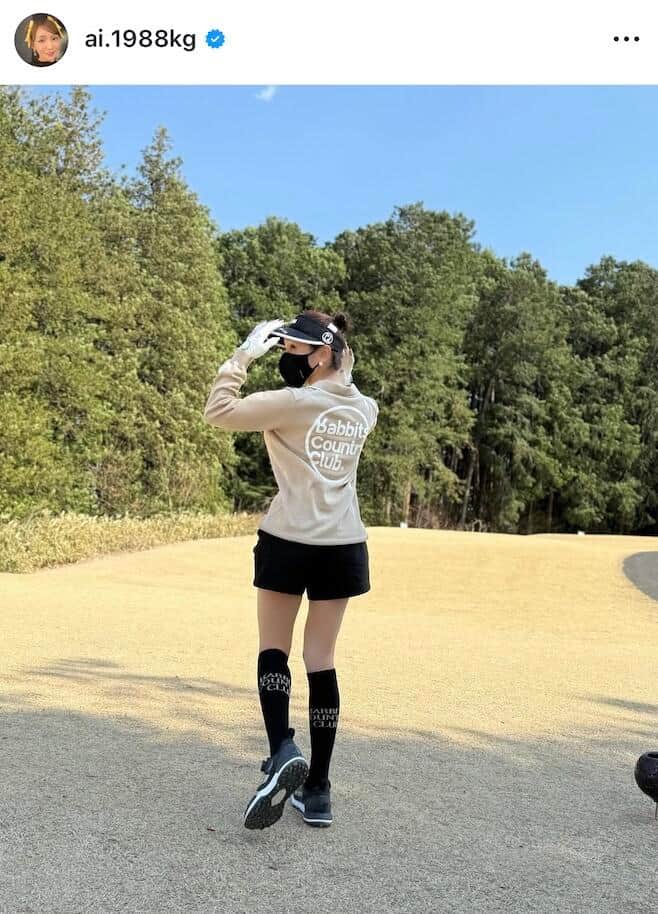 加護亜依さんのインスタグラム（＠ai.1988kg）より