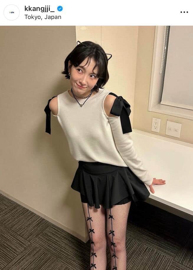 知英さんのインスタグラム（＠kkangjji_）より