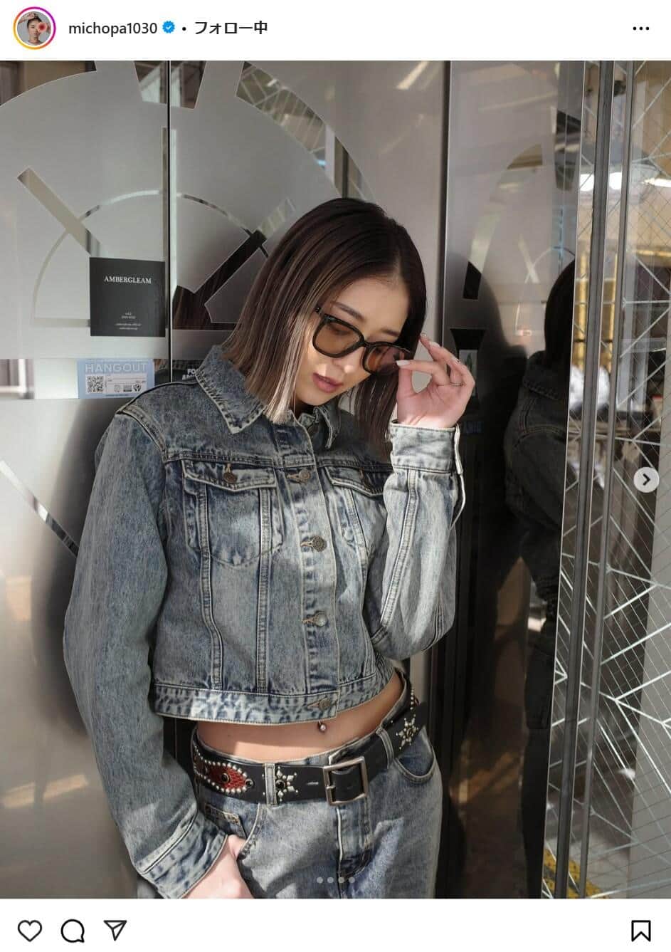 池田美優さんのインスタグラムより（michopa1030）