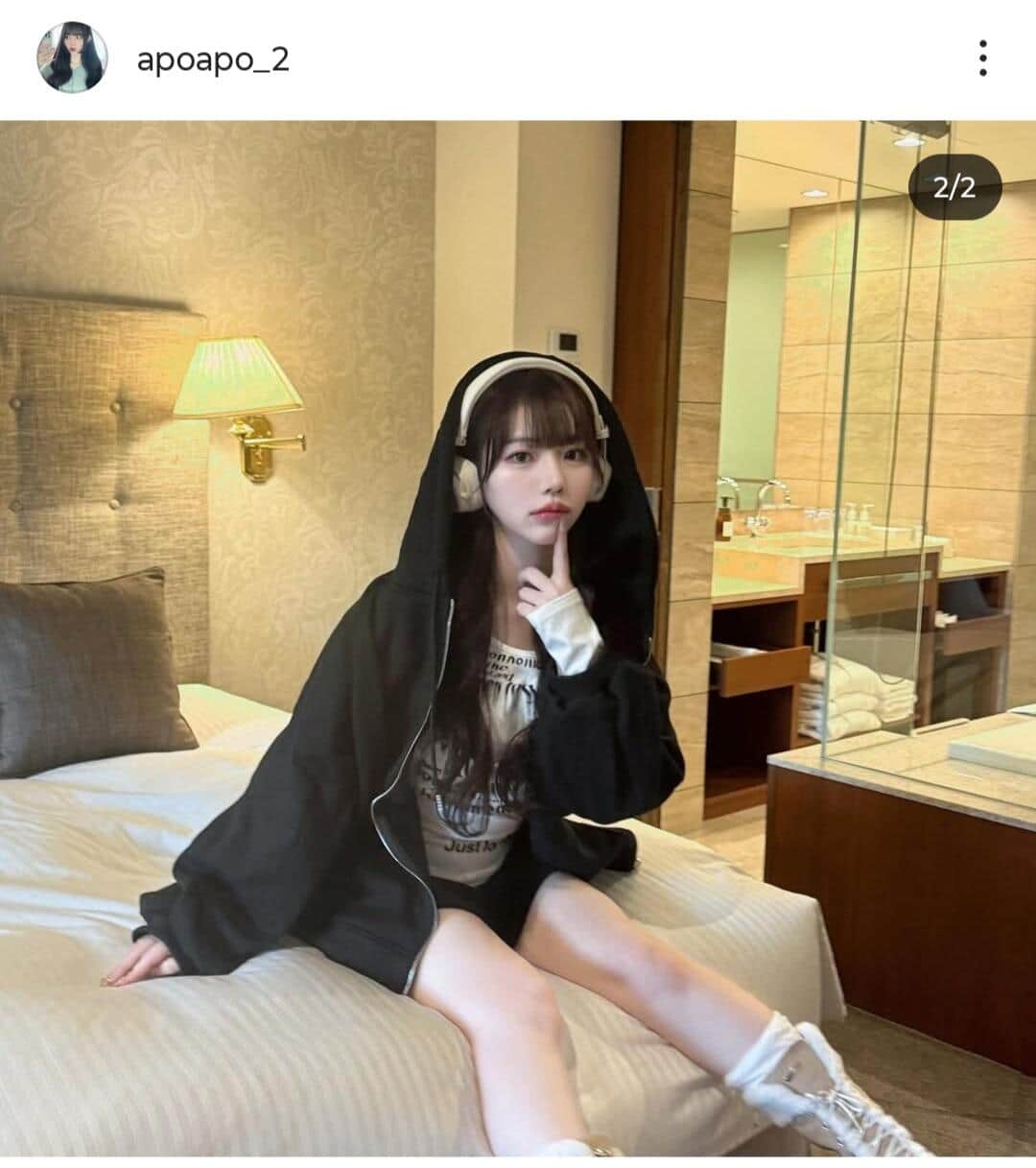 あっぷるさんのインスタグラム（＠apoapo_2）より