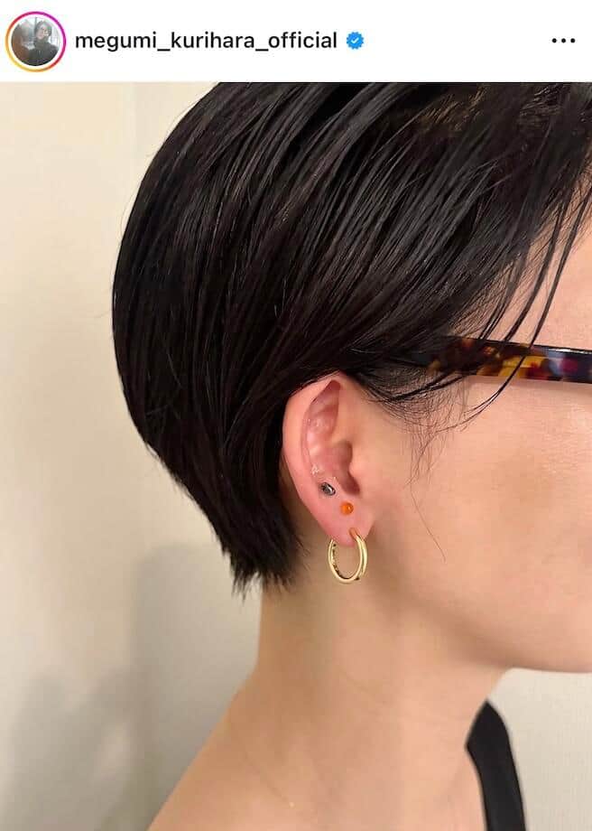 栗原恵さんのインスタグラム（＠megumi_kurihara_official）より