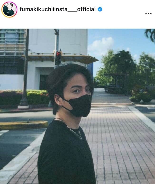 菊池風磨さんのインスタグラム（＠fumakikuchiiinsta___official）より