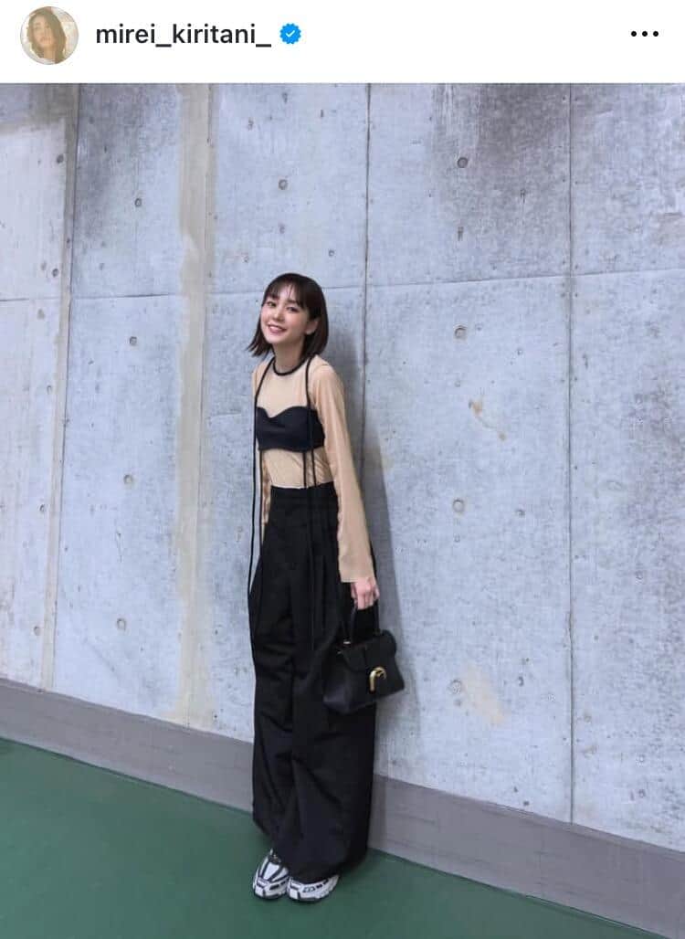桐谷美玲さんのインスタグラム（＠mirei_kiritani_）より