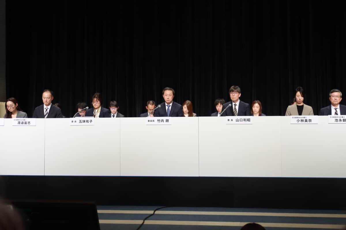2025年3月31日に会見を開いた第三者委員会