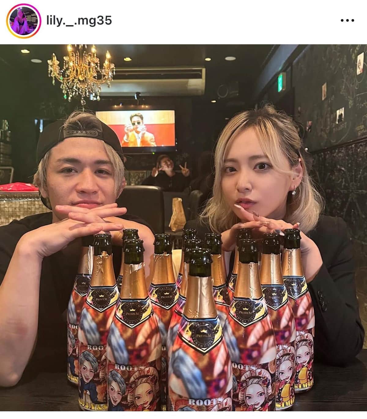 ジョリーさんと清水さんの2ショット（清水さんのインスタグラムより）