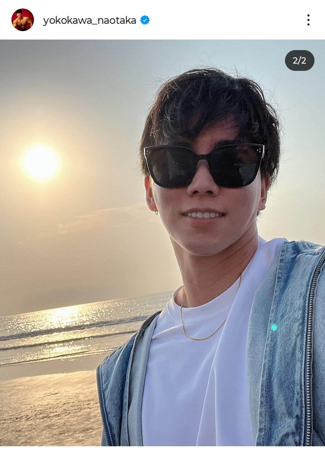 横川尚隆さんのインスタグラム（＠yokokawa_naotaka）より