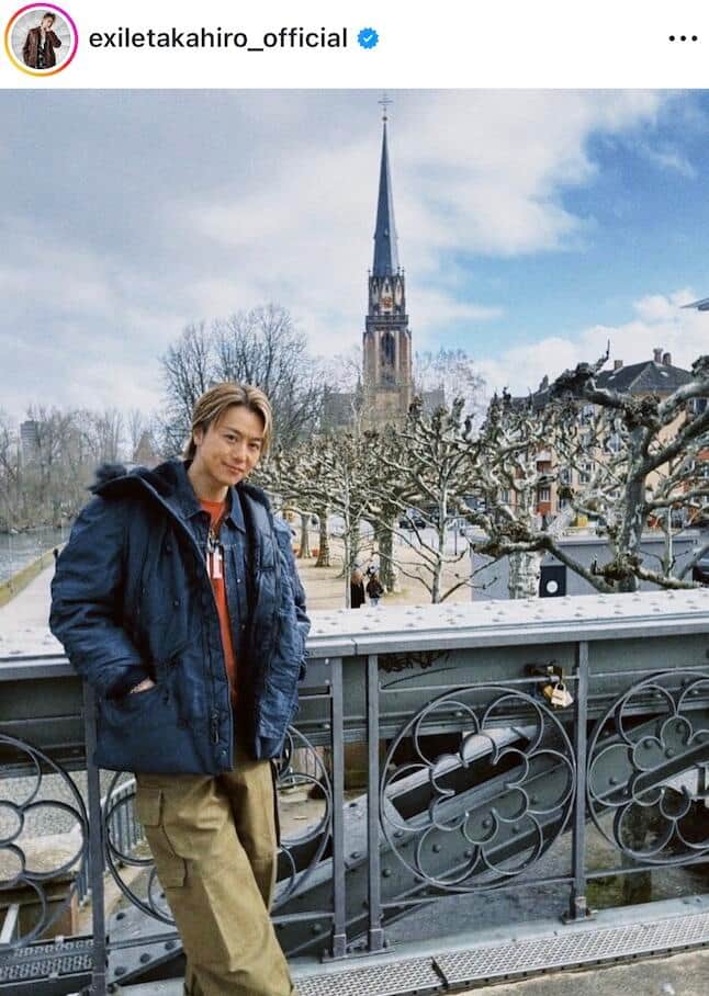 TAKAHIROさんのインスタグラム（＠exiletakahiro_official）より