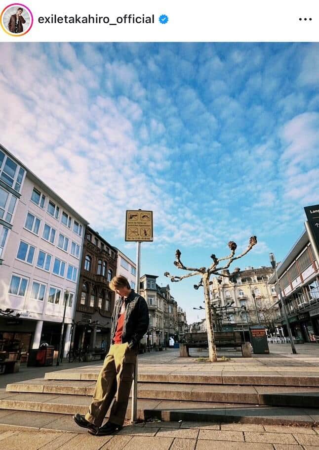 TAKAHIROさんのインスタグラム（＠exiletakahiro_official）より