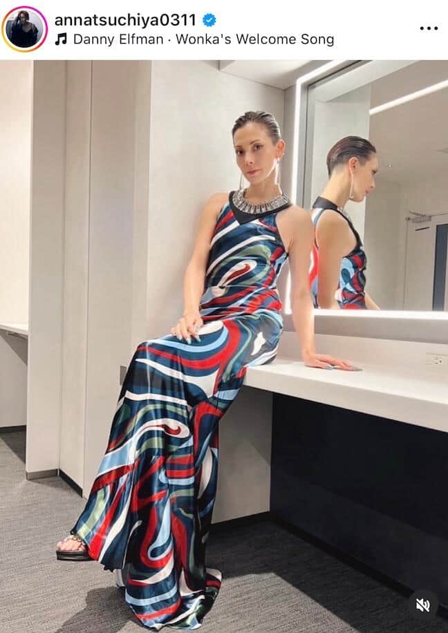 土屋アンナさんのインスタグラム（＠annatsuchiya0311）より