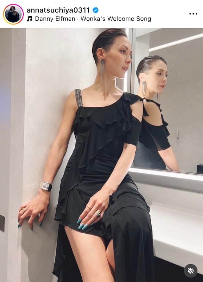 土屋アンナさんのインスタグラム（＠annatsuchiya0311）より