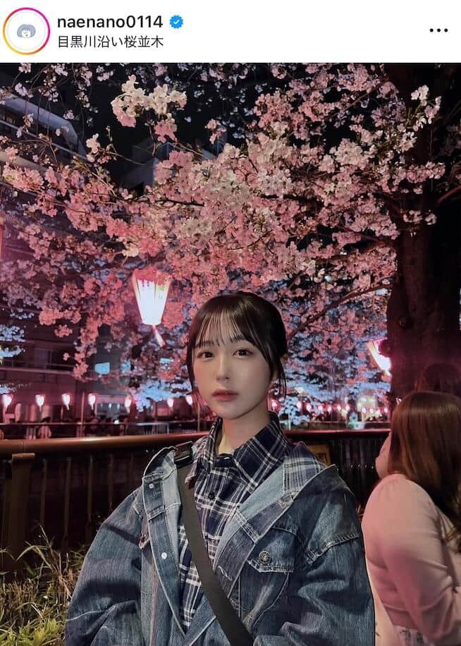 なえなのさんのインスタグラム（＠naenano0114）より