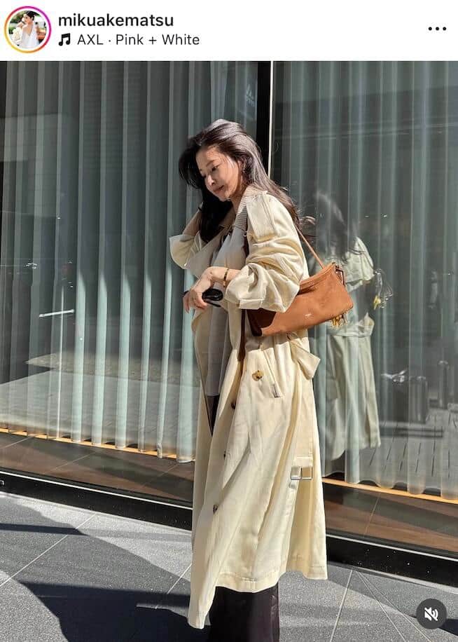 明松美玖さんのインスタグラム（＠mikuakematsu）より