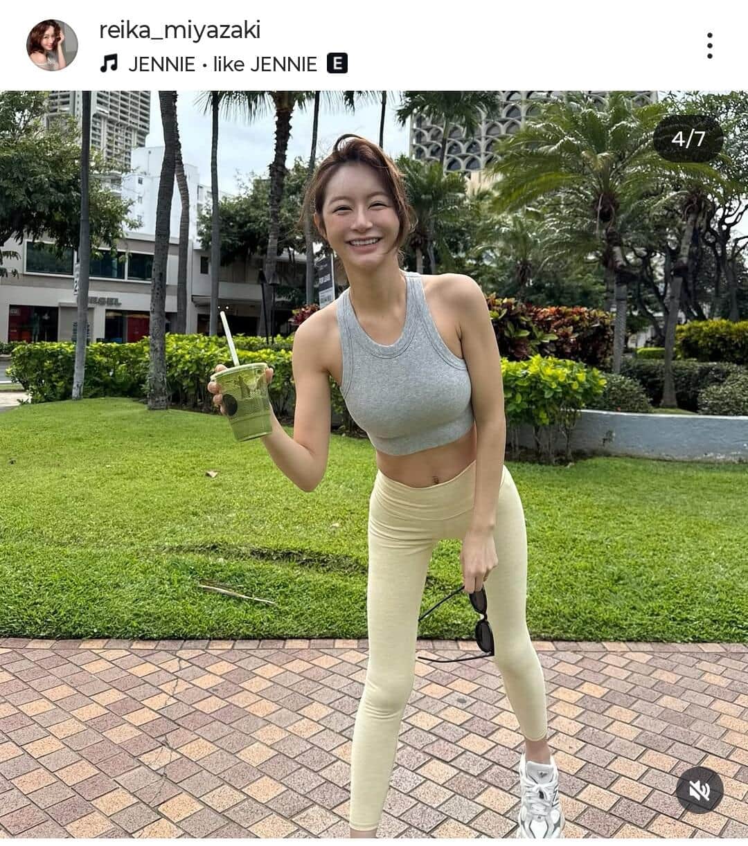宮崎麗果さんのインスタグラム（＠reika_miyazaki）より