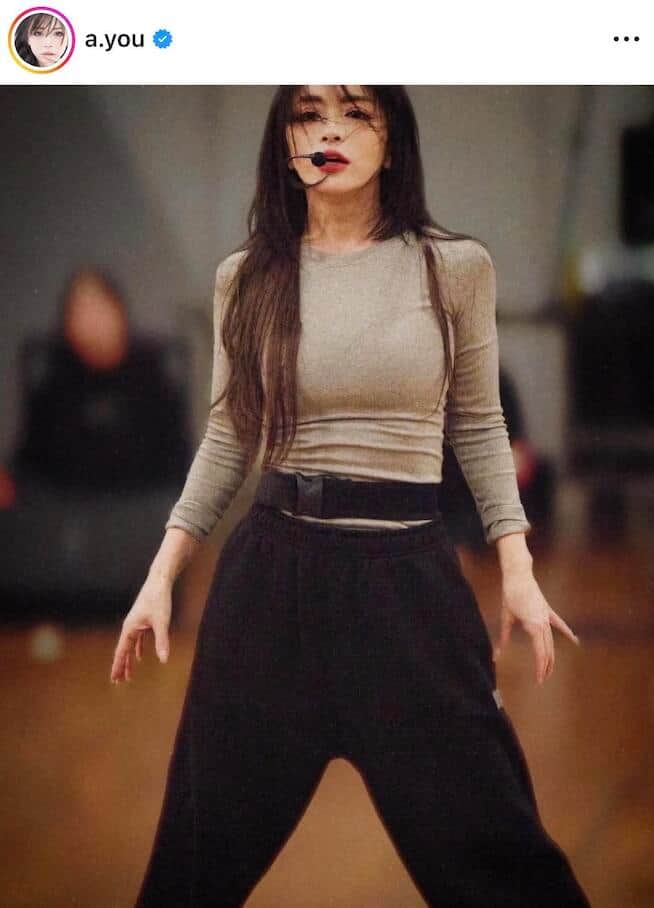 浜崎あゆみさんのインスタグラム（＠a.you）より