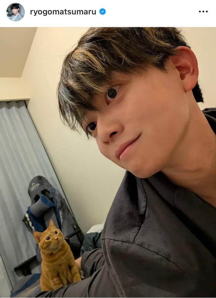 松丸亮吾さんのインスタグラム（＠ryogomatsumaru）より