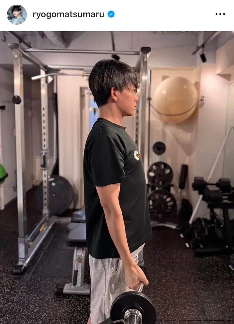 松丸亮吾さんのインスタグラム（＠ryogomatsumaru）より