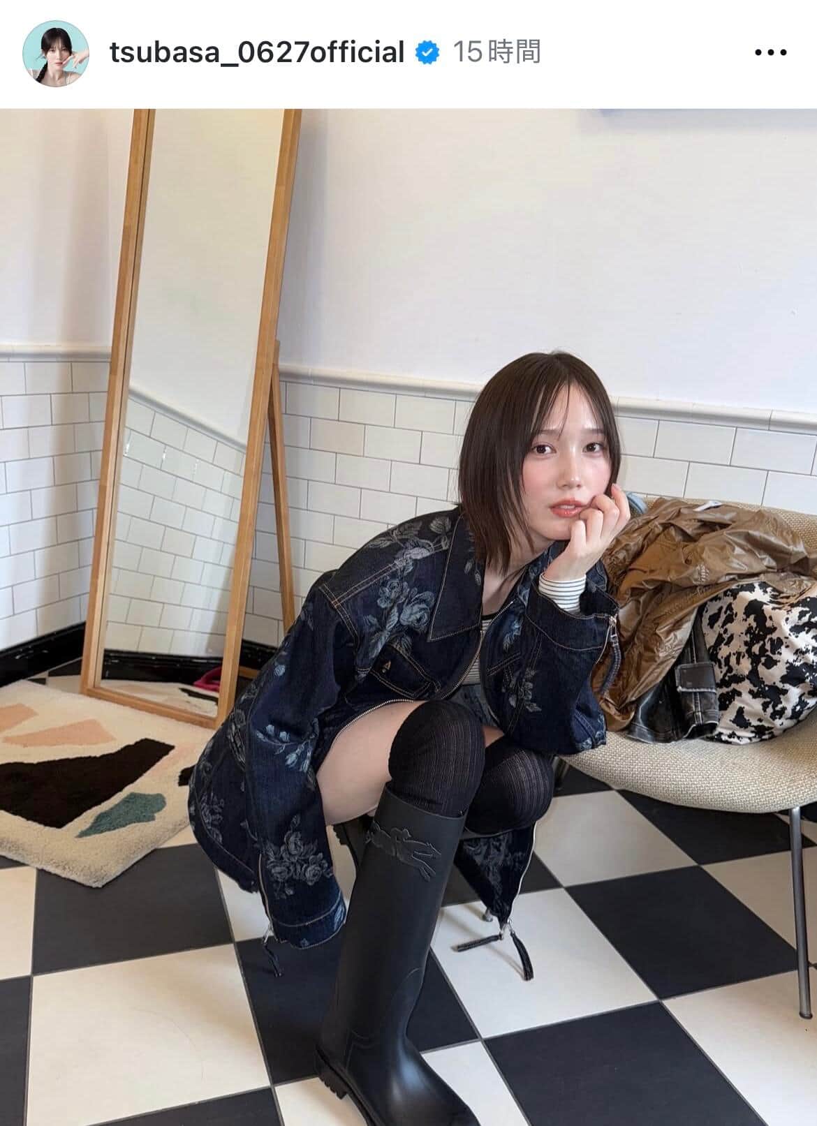 本田翼さんのインスタグラム（＠tsubasa_0627official）より