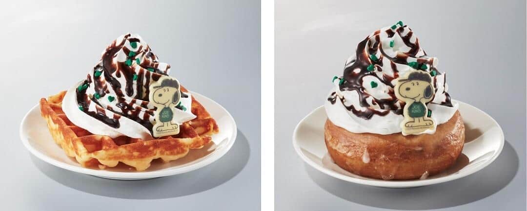 スヌーピーとコラボしたスイーツ（プレスリリースから）
