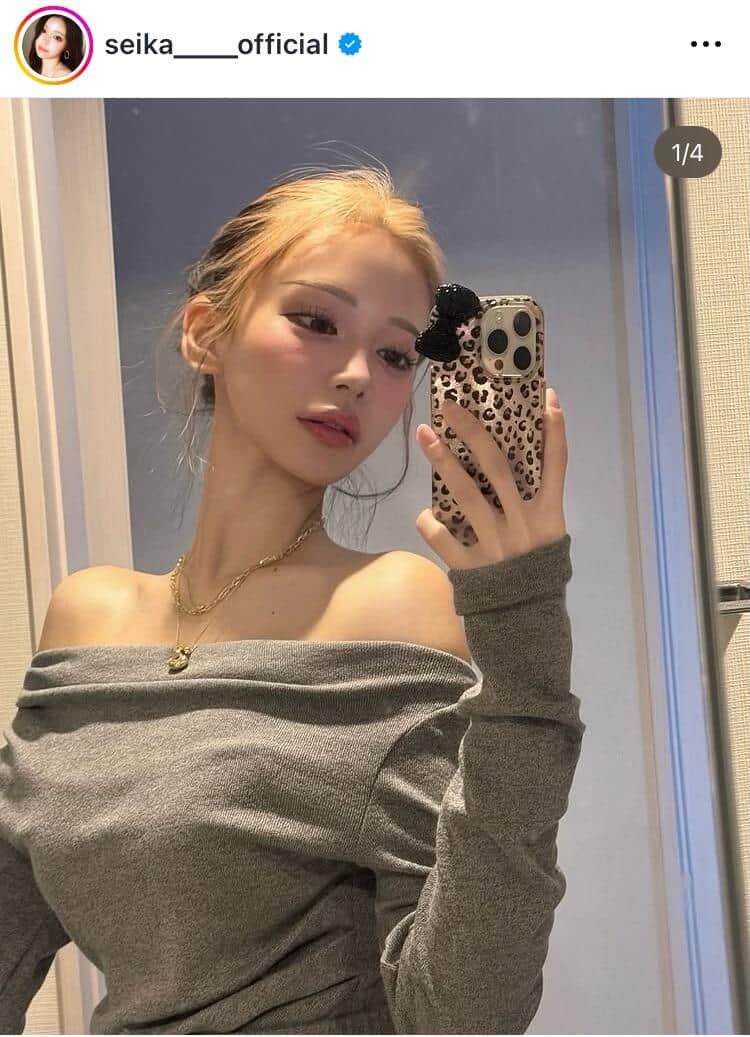 せいせい（田向星華）さんのインスタグラム（＠seika____official）より