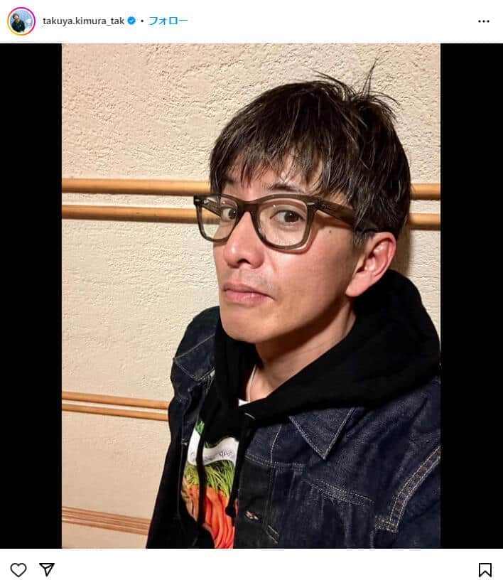 木村拓哉さんのインスタグラム（＠takuya.kimura_tak）より