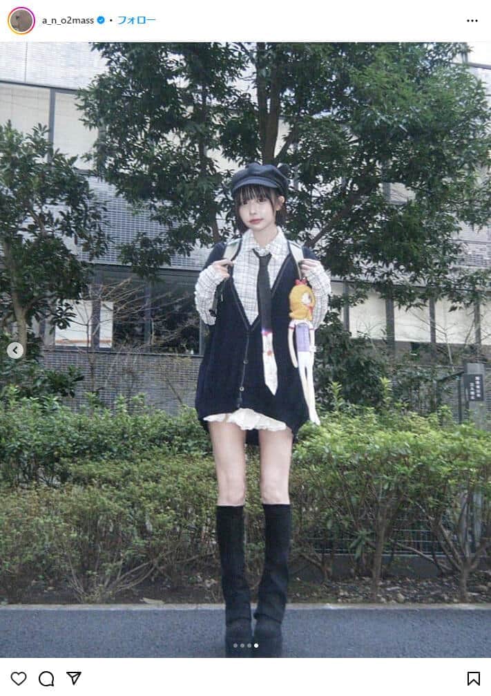 あのさんのインスタグラム（＠a_n_o2mass）より