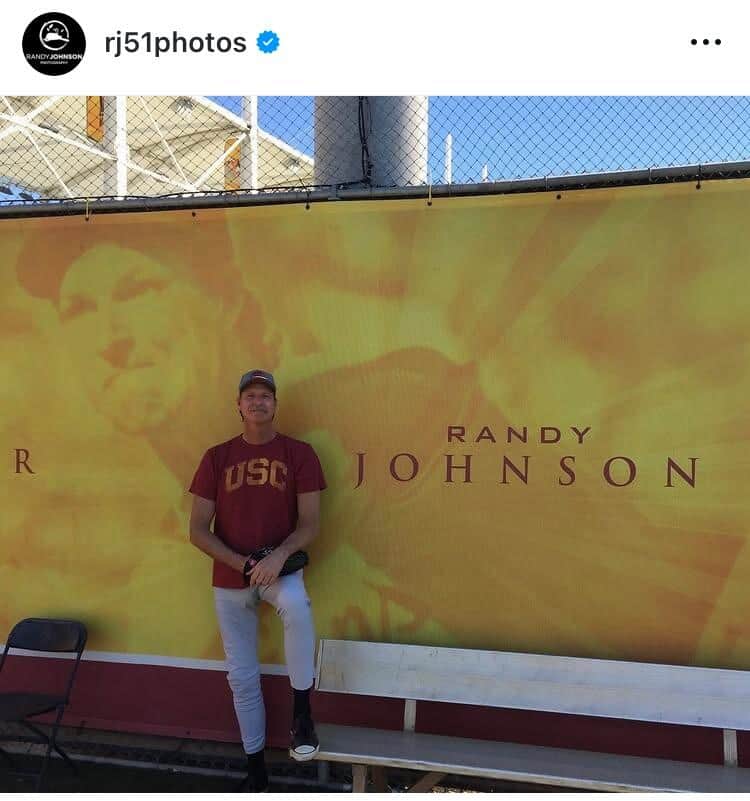 ランディ・ジョンソン氏のインスタグラム（＠rj51photos）より