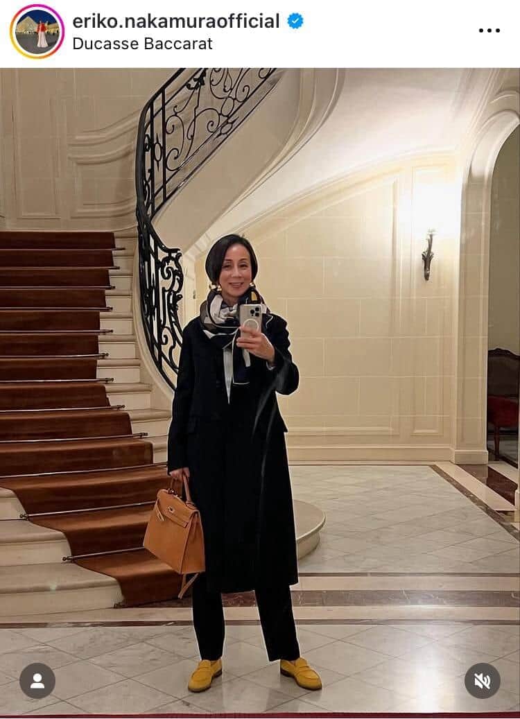 元フジアナ・中村江里子56歳、ガチでセレブなパリの自宅を初公開　「美術館のような素敵なお宅」