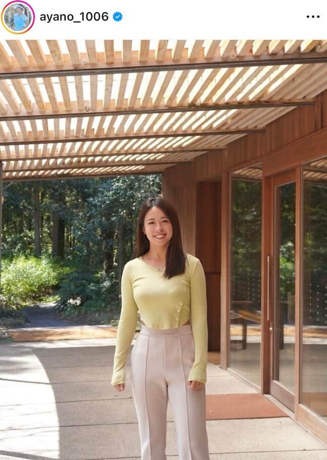 園田彩乃選手のインスタグラム（＠ayano_1006）より
