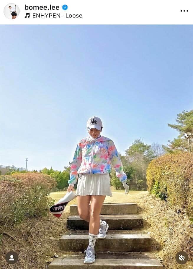 イ・ボミさんのインスタグラム（＠bomee.lee）より